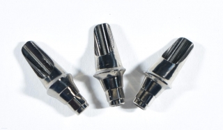 CoCr - Abutment individuální s dosedem do implantátu. Bez šroubku
