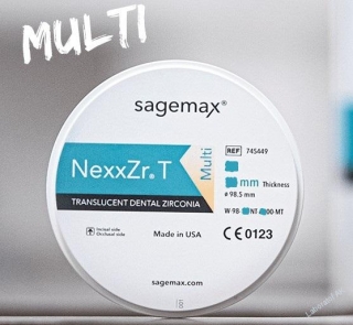 Zirkon T Multi A1 - jeden člen: korunka, mezičlen, abutment...